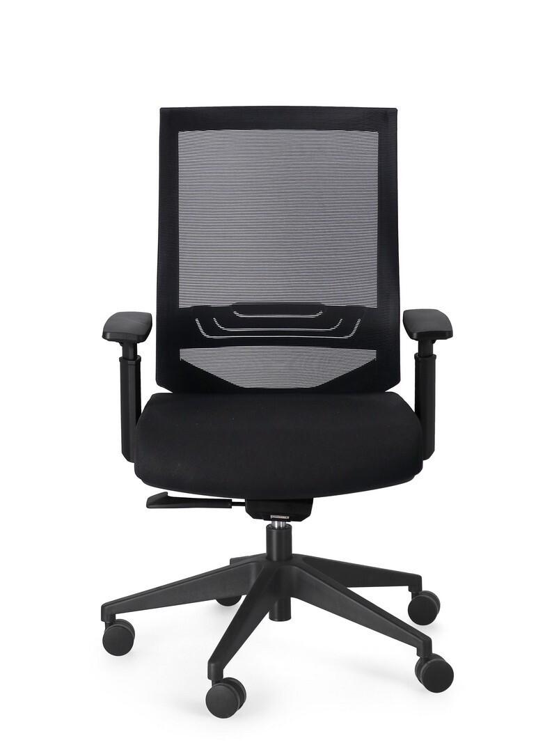 mutoni Fauteuil de bureau Marcus noir  