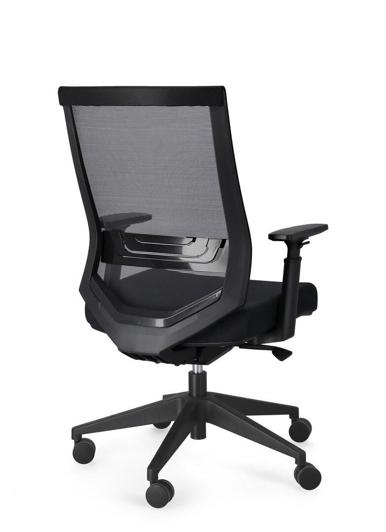 mutoni Fauteuil de bureau Marcus noir  