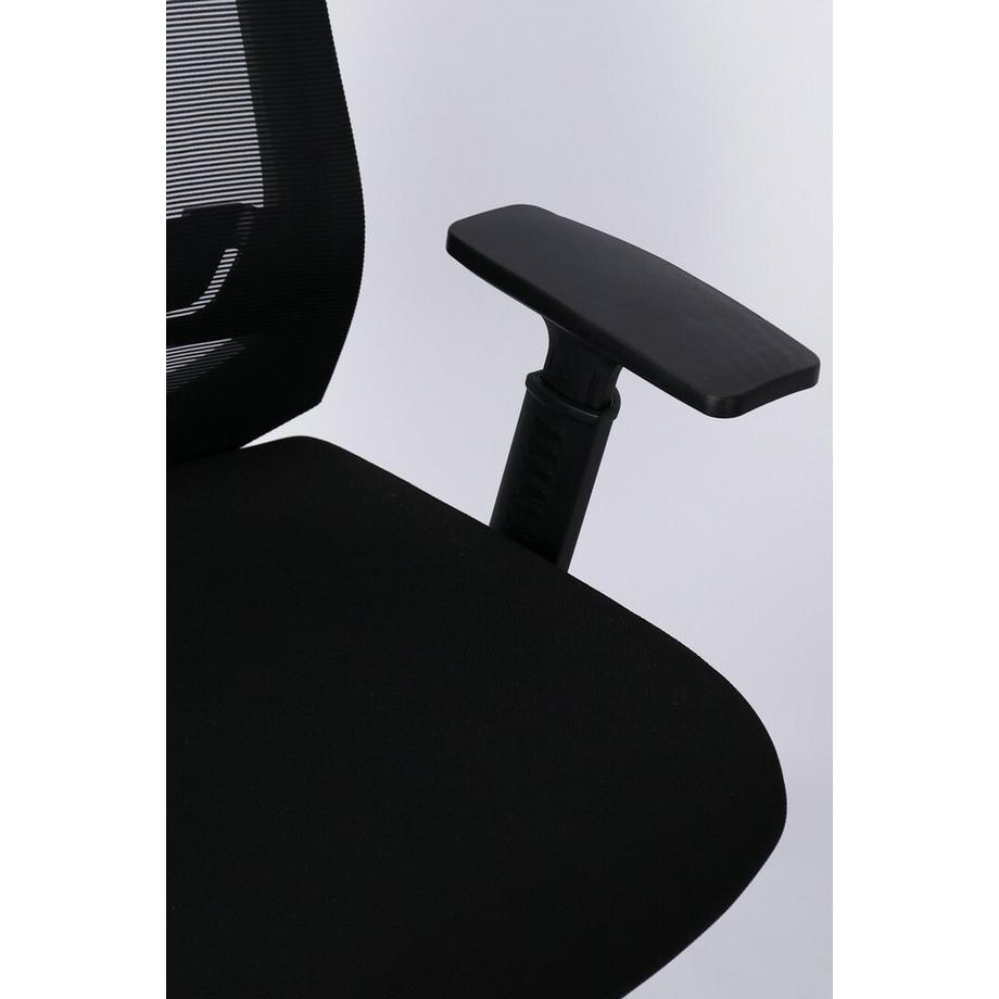mutoni Fauteuil de bureau Marcus noir  