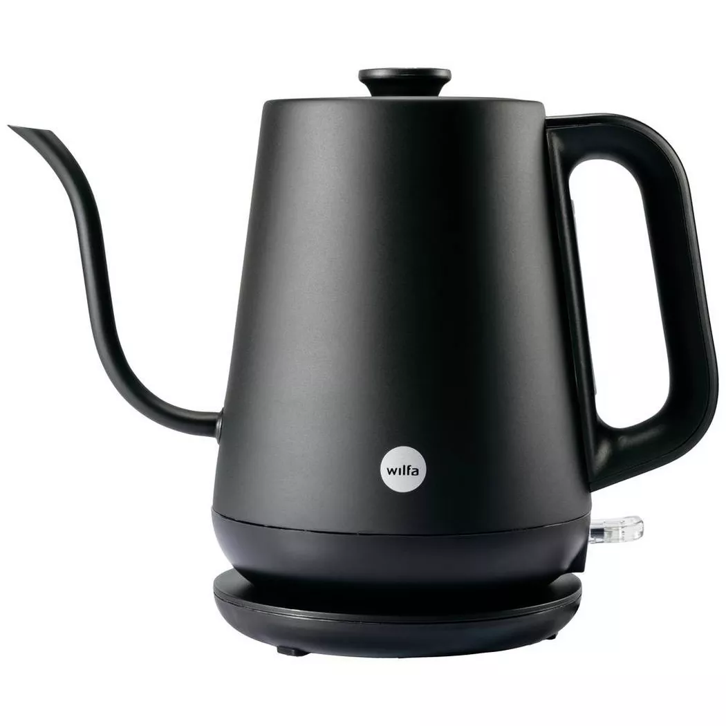 Wilfa – Wasserkocher SVART POUR, 0.8 Liter, 1000 Watt, WSPOK-1000B, Schwarz, 0.8L