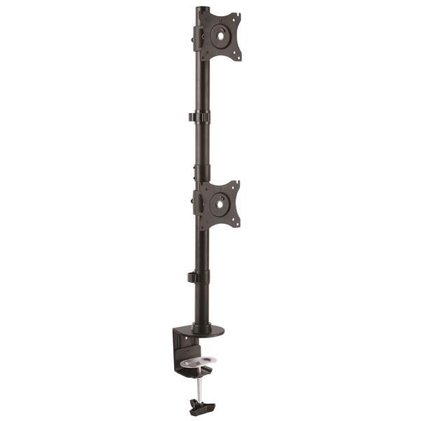 Image of VERTICAL DUAL MONITOR MOUNT