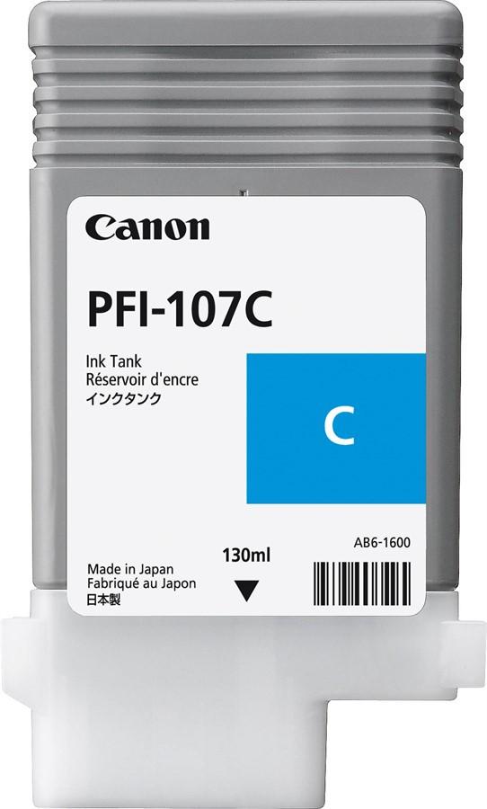 Canon  CANON Tintenpatrone cyan PFI107C iPF 680/685 130ml 