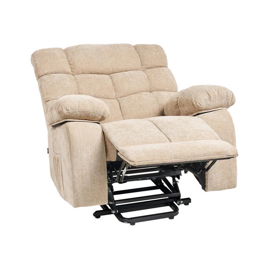 Fauteuil inclinable électrique en Tissu  ARES