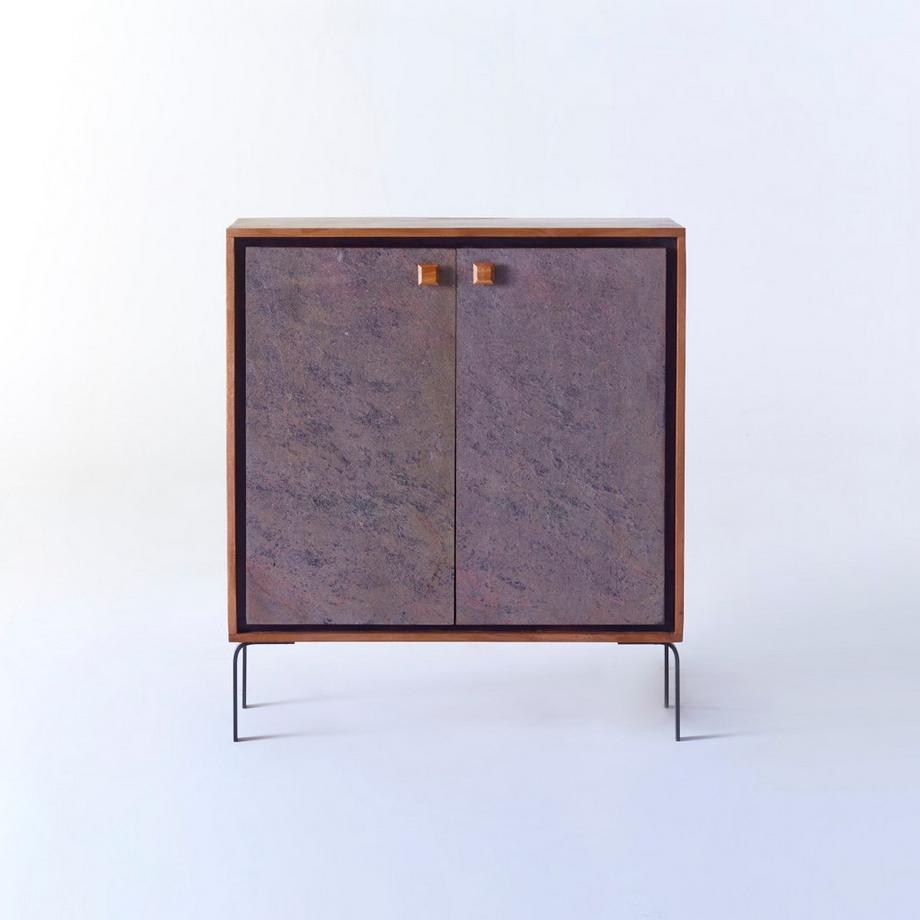 Tikamoon  Bar-Anrichte aus Akazie 90 cm Temis 