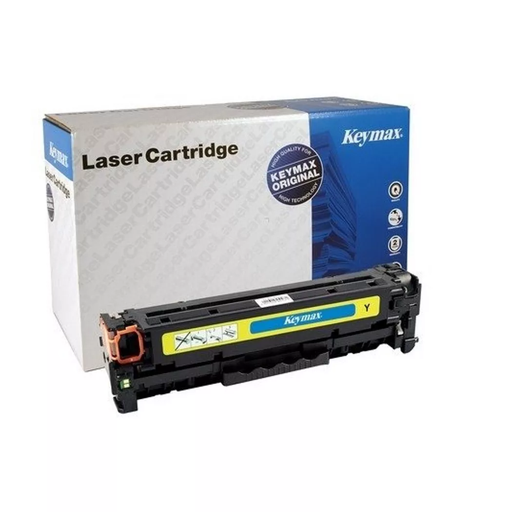 Keymax – RMC- Toner-Modul yellow CF382AKEY f. HP CLJ Pro M476 2700 S., One Size