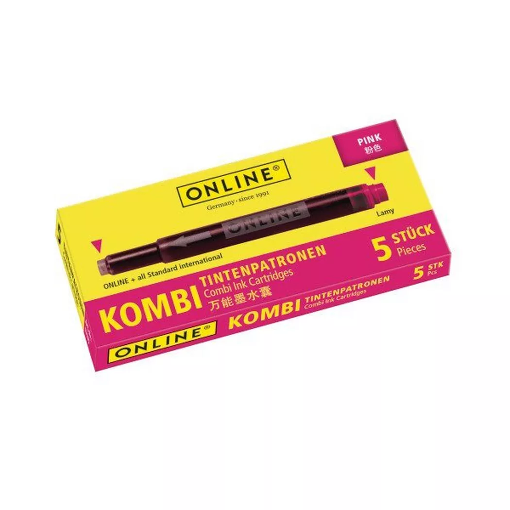 Online -  Tintenpatronen Kombi Pink 5 Stück,