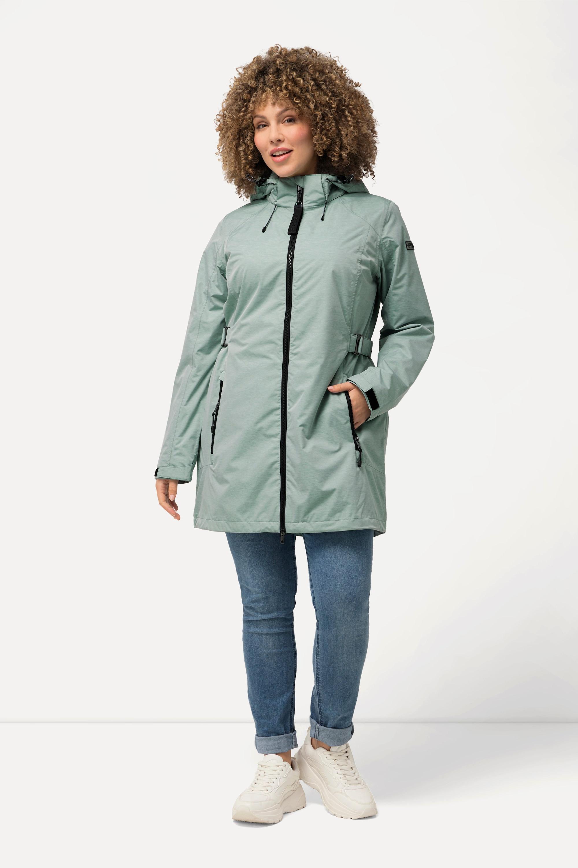 Ulla Popken HYPRAR Veste fonctionnelle imperméable avec capuche  