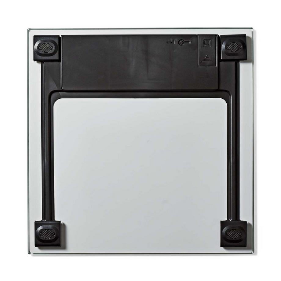 Nedis Pèse-personne | Digital | Blanc | Verre trempé | Capacité de pesée maximale : 150kg  