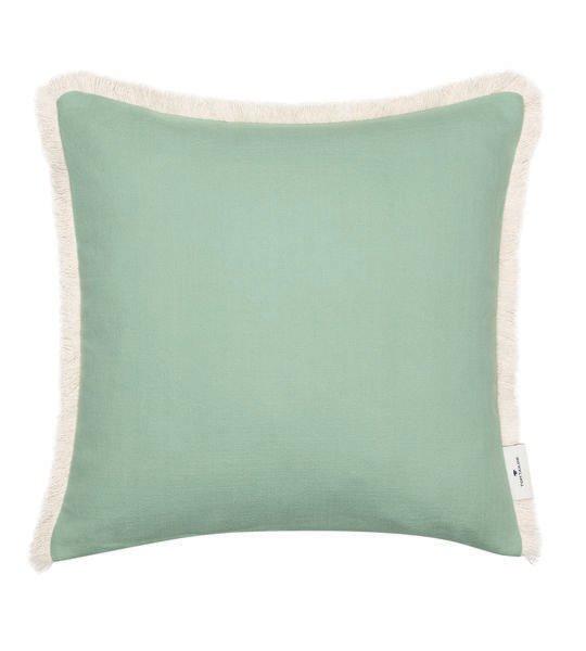 Image of Fringed Cotton Kissenbezug Fringed Cotton Kissenbezug