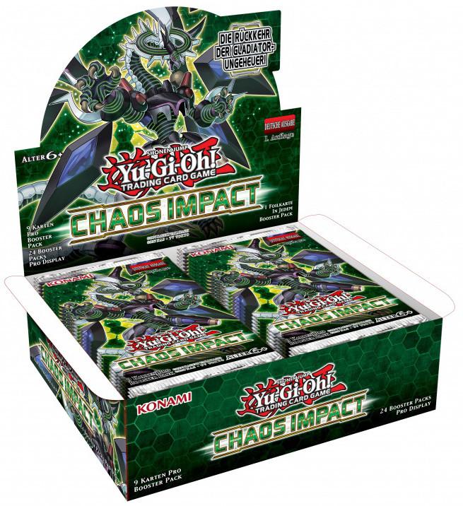 Yu-Gi-Oh!  Chaos Impact Booster Display - 1- Auflage  - DE 