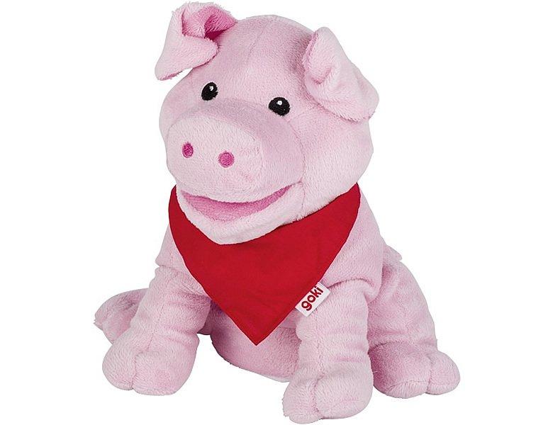 Image of Puppenwelt Handpuppe Schwein Snelly (23cm)