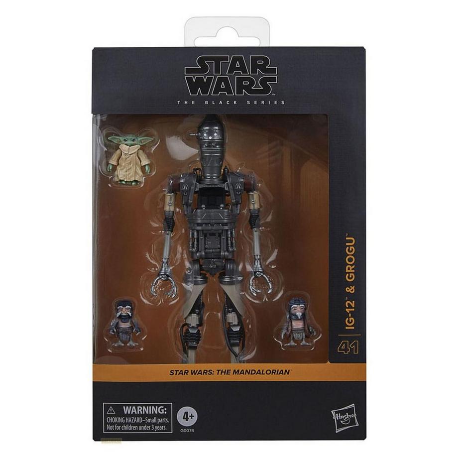 Hasbro  Star Wars: The Mandalorian Black Series Actionfiguren 2er-Pack IG-12 & Grogu 15 cm 