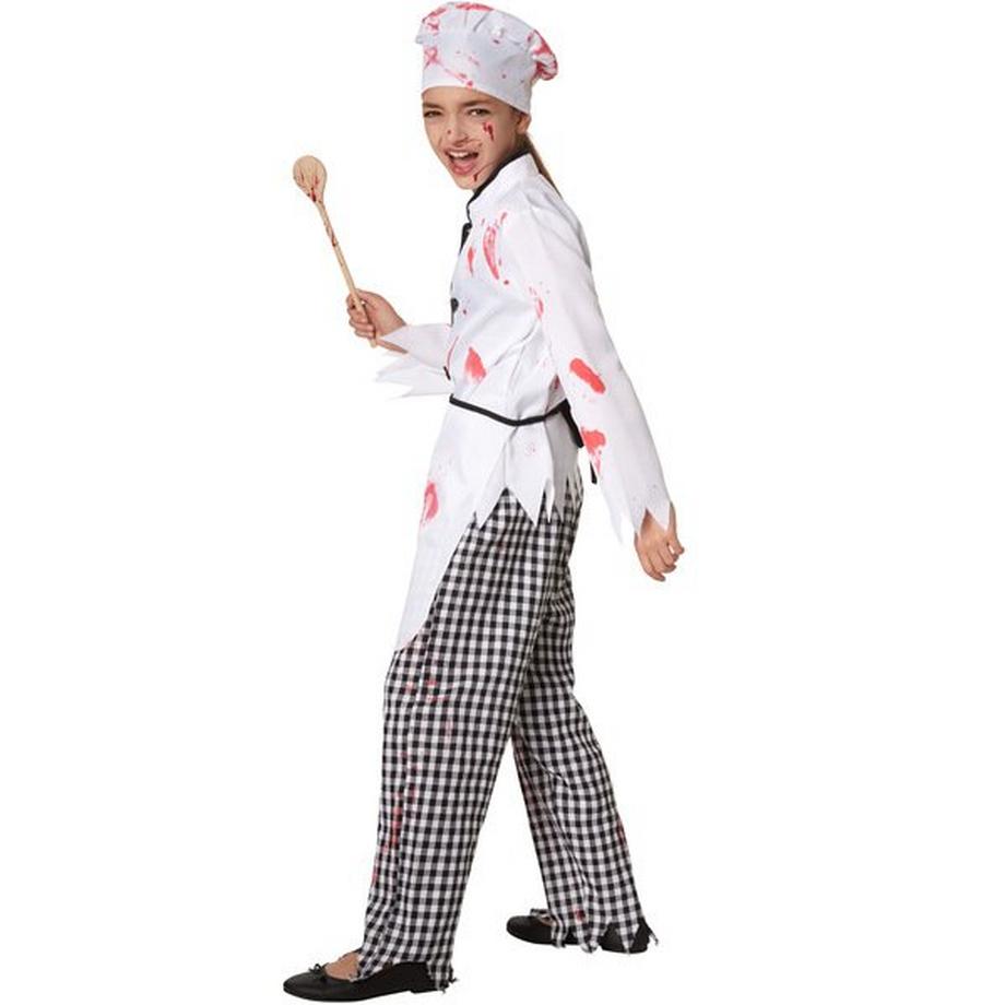 Tectake  Mädchenkostüm Gruselige Köchin 