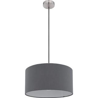 mutoni Lampe à suspension Sanna métal nickel mat 1xE27  