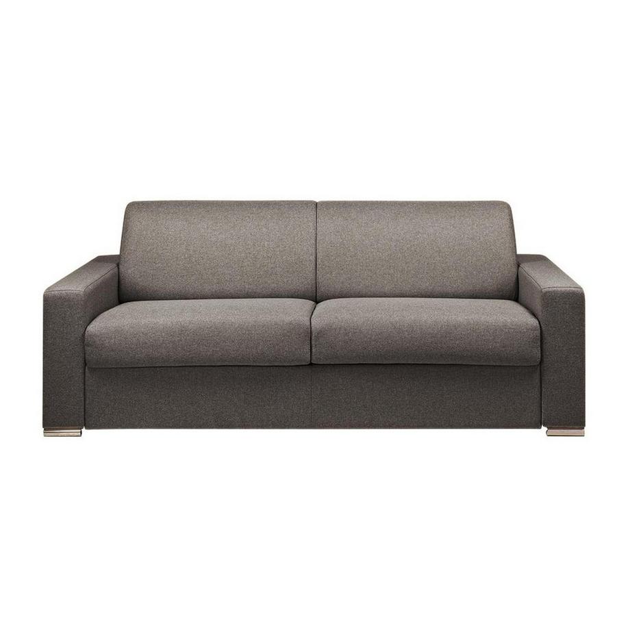 LINEA SOFA Canapé 4 places conible express en tissu CALITO CouchageMatelas  