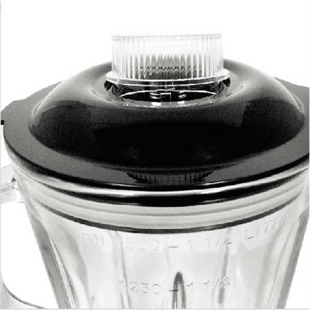 Silva Homeline SM 5050 Standmixer 550 W Edelstahl, Schwarz  