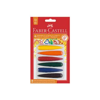 Faber-Castell FABER-CASTELL Kreiden Finger 120404 6 Farben Set  