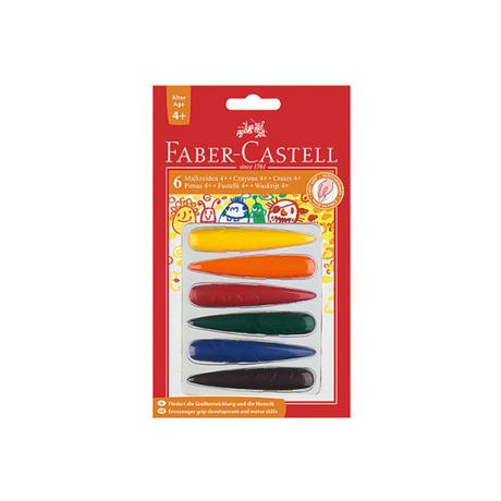 Faber-Castell Faber-Castell 120404 pastello colorato 6 pz  