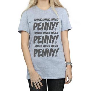 The Big Bang Theory  Knock Knock Penny TShirt 