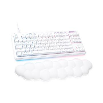 G713 clavier USB QWERTZ Suisse Blanc