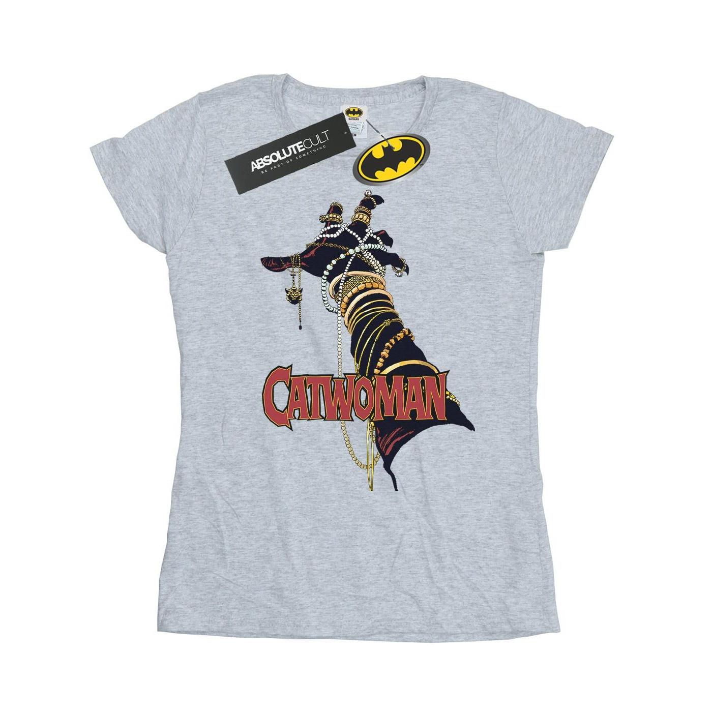 Image of Batman Catwoman Friday Tshirt Damen Grau S