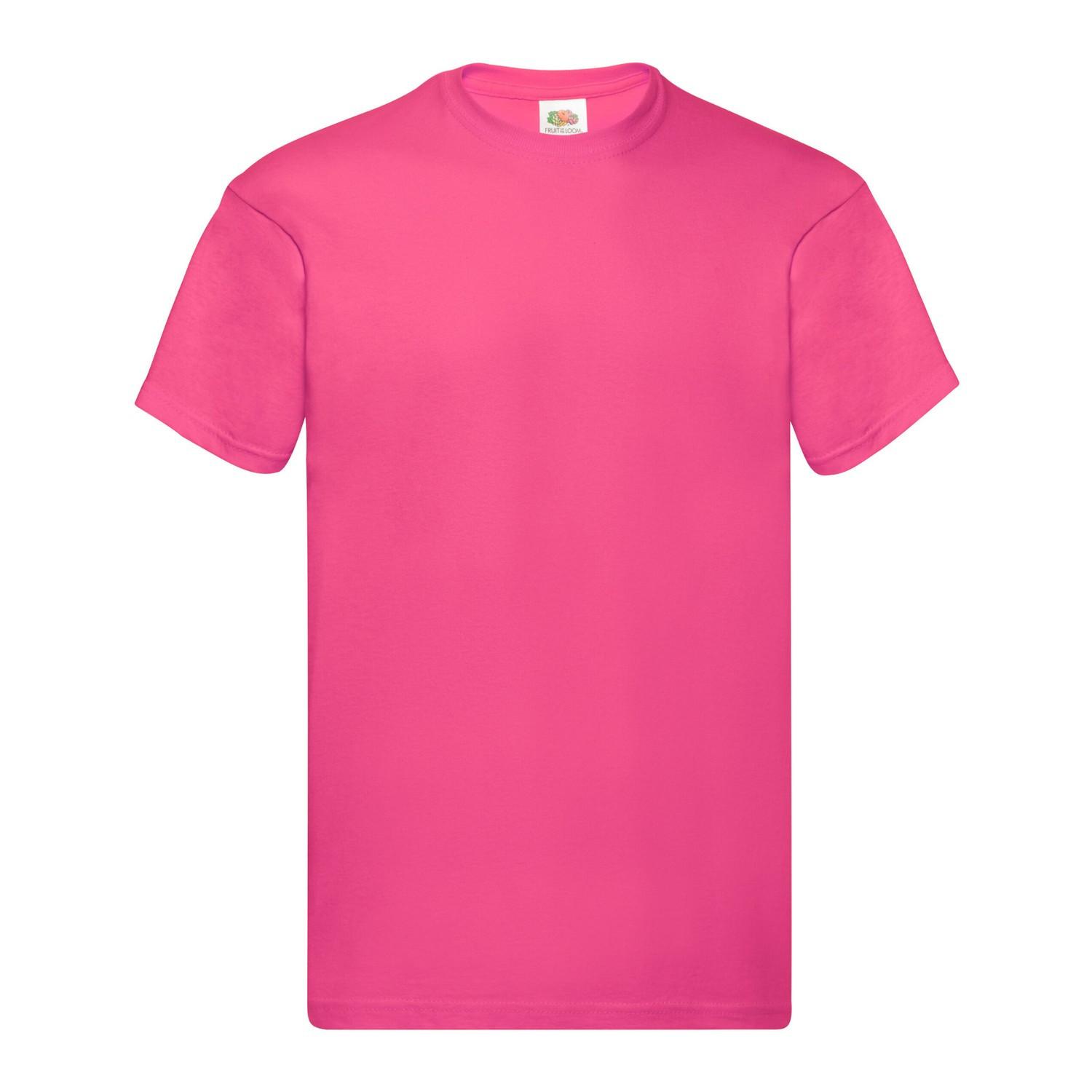 Image of Original Tshirt Herren Fuchsia 3XL