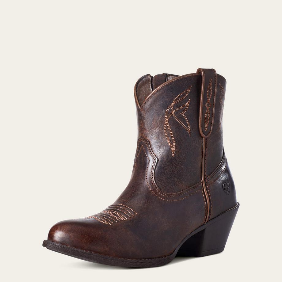 Ariat  westernstiefel aus leder darlin 