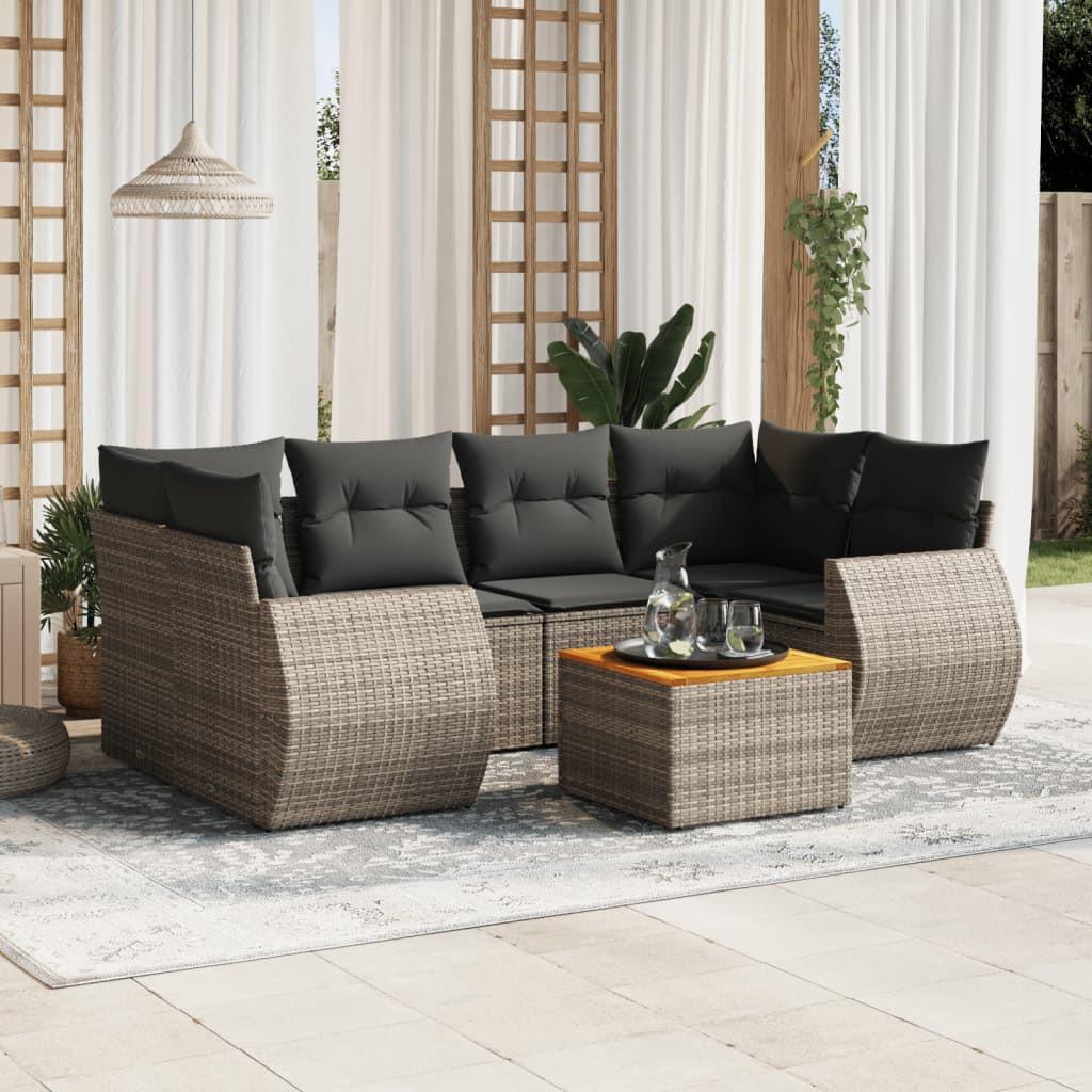 VidaXL Garten sofagarnitur poly-rattan  