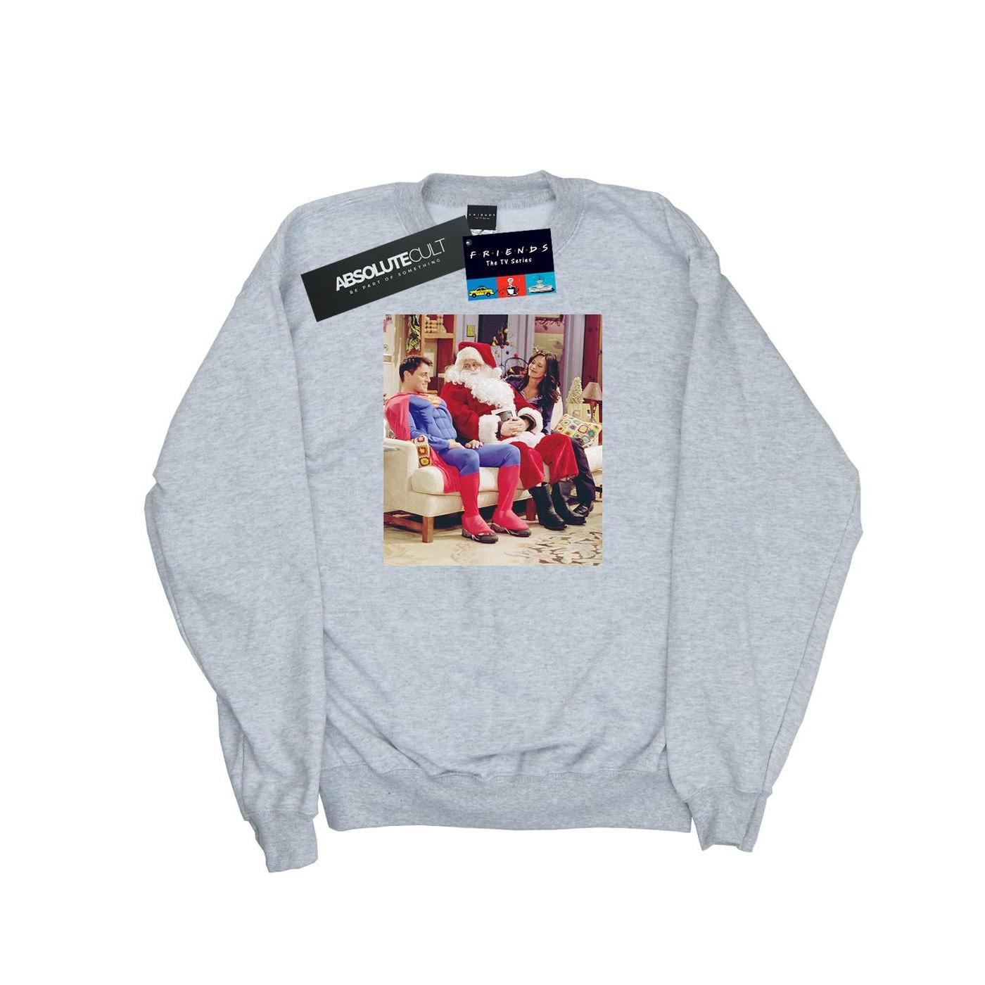 Image of Couch Santa Sweatshirt Herren Grau M