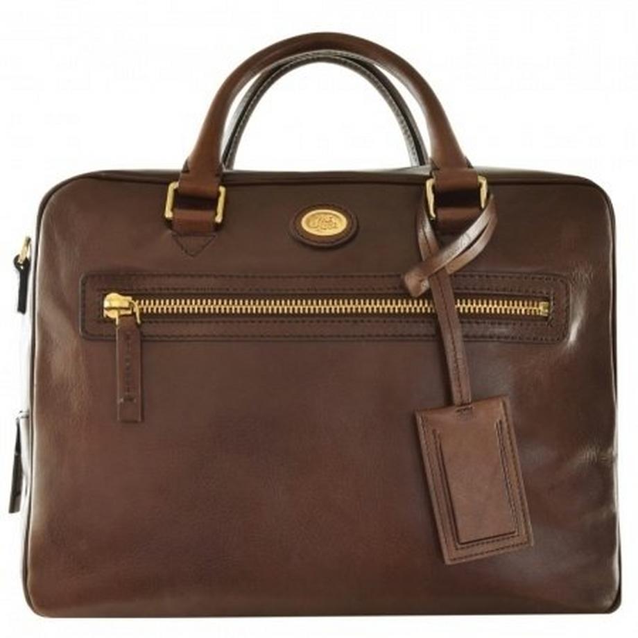 The Bridge Story Uomo Leder Handtasche 37 cm  