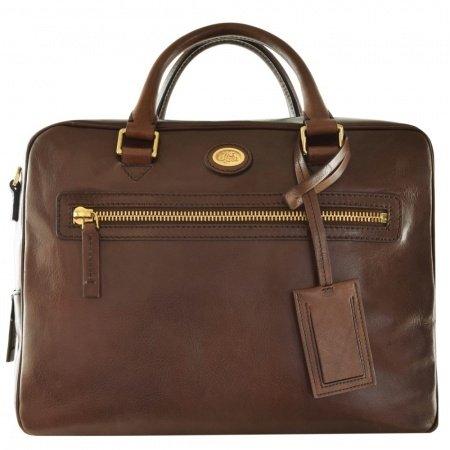 The Bridge Story Uomo Leder Handtasche 37 cm  