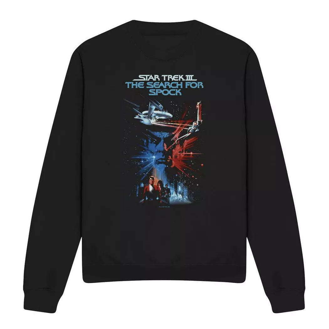 Star Trek - Search for Spock Sweatshirt, per donna, Nero, Größe XXL