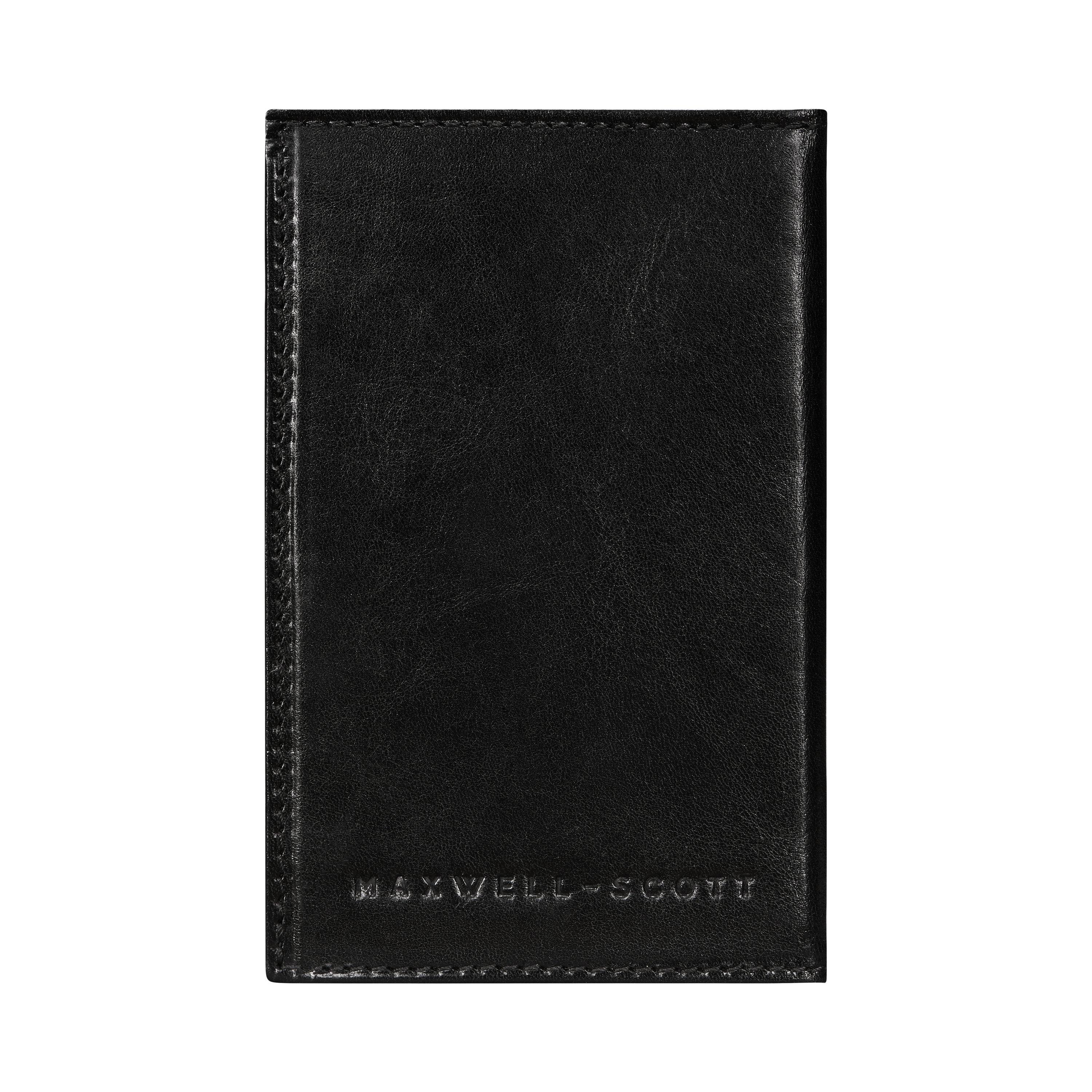 Maxwell Scott  Caldana Medium - Kompaktes Leder Adressbuch 