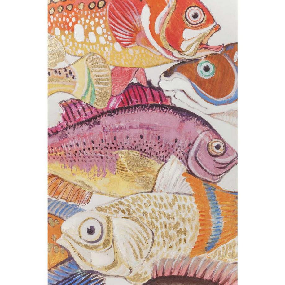 KARE Design Bild Touched Fish Meeting One 100x70cm  