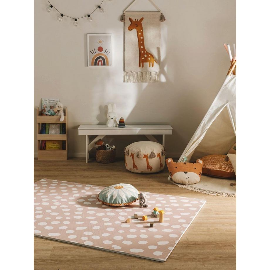 Benuta Tappeto da gioco Savannah Rosa  