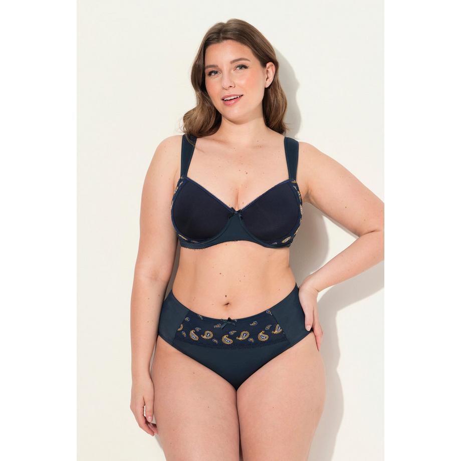 Ulla Popken Bügel-BH Paisley Spacer-Schalen  