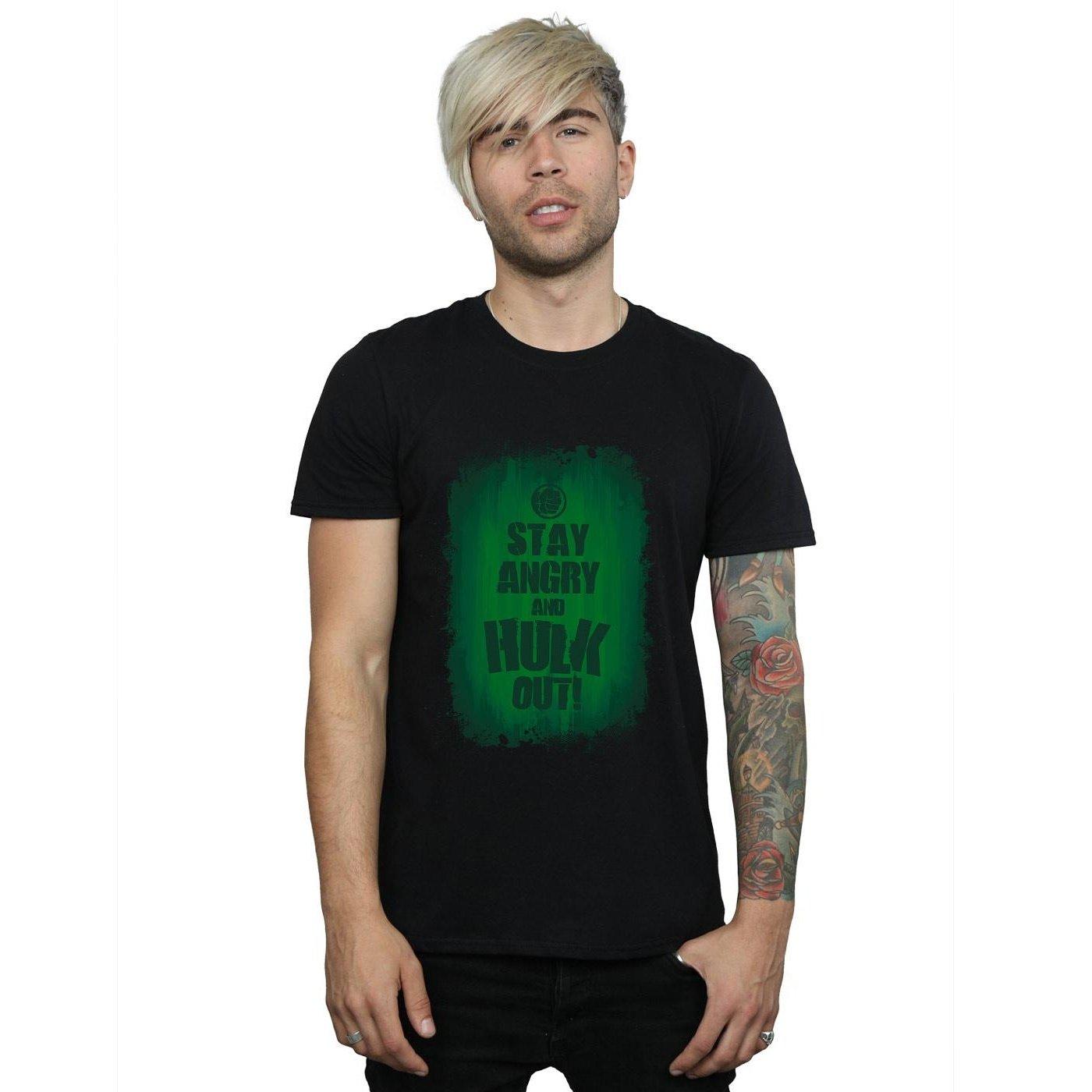 MARVEL  Stay Angry TShirt 