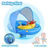 Activity-board  Schwimmring Baby mit UPF50+ Sonnenschutzdach & Spielzeug, Schwimmhilfe Baby für den Pool, Kleinkind 