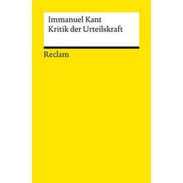 Kritik der Urteilskraft