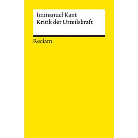 Kritik der Urteilskraft Kant, Immanuel; Lehmann, Gerhard (Hrsg.) Libro in brossura 