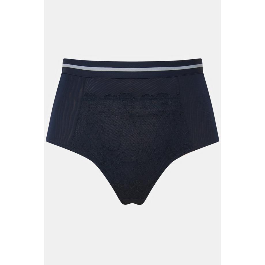 Ulla Popken Culotte maxi rayures au niveau de la taille  