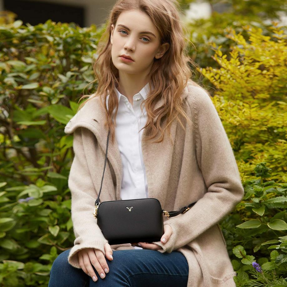 Only-bags.store Petit Sac À Bandoulière avec Étui Pour Téléphone  