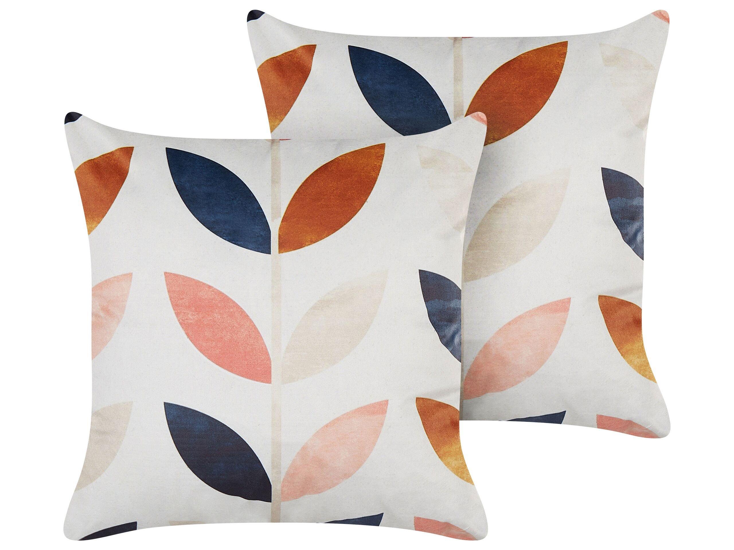 Image of Kissen 2er Set aus Samtstoff Modern QUINOA Kissen 2er Set aus Samtstoff Modern QUINOA