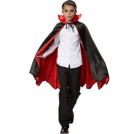 Tectake  Costume da bambini - Mantello da vampiro pipistrello 