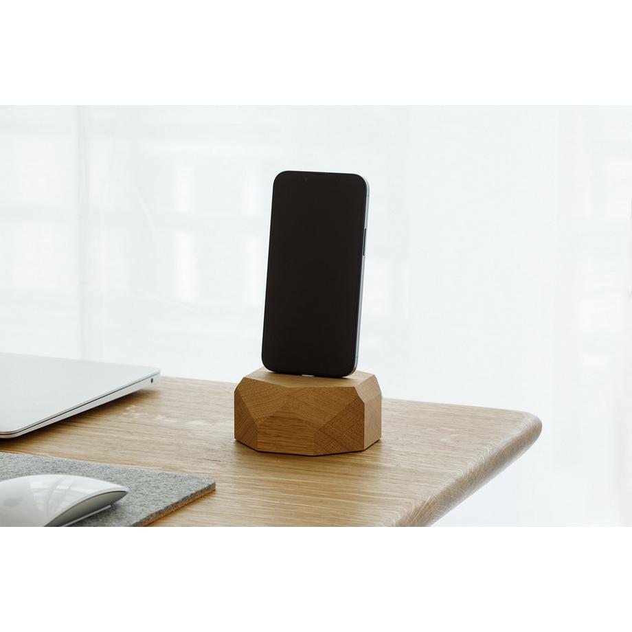 Oakywood  iPhone Dock - Dockingstation für iPhone - aus Massivholz 