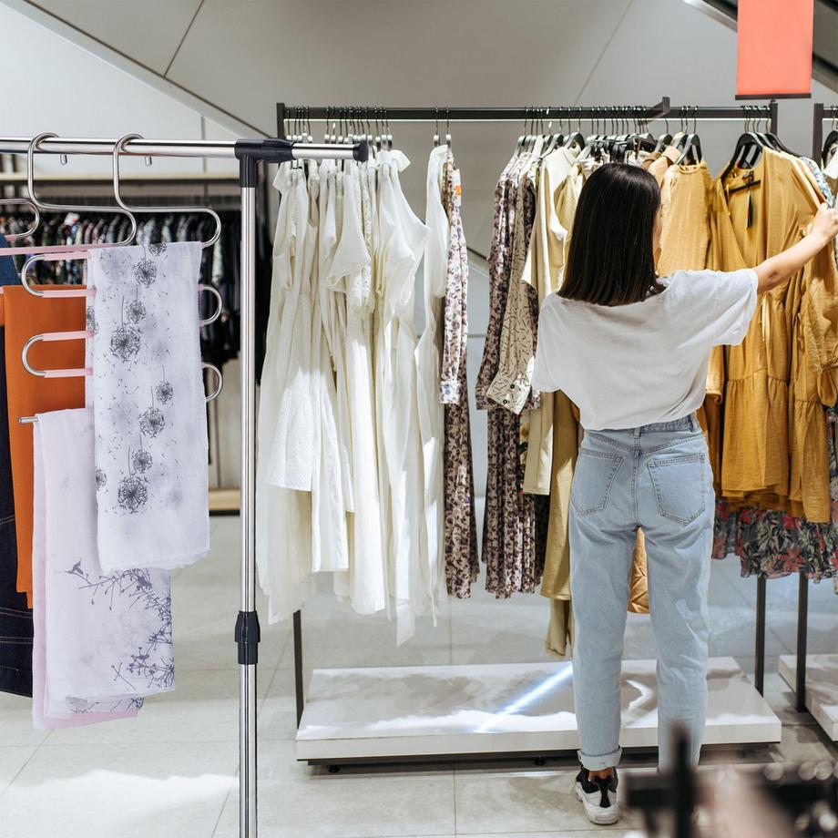 Northix Set di 4 grucce per pantaloni multiple  