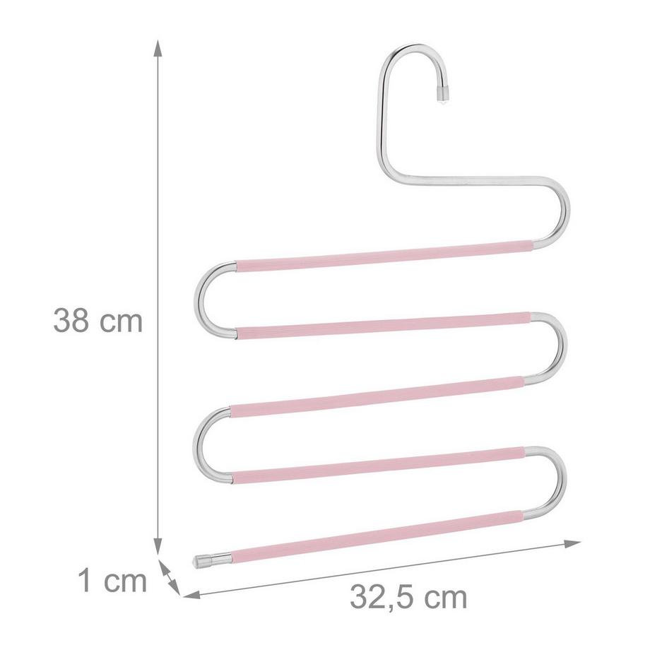 Northix Set di 4 grucce per pantaloni multiple  