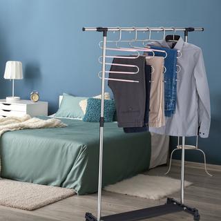 Northix Ensemble de 4 cintres pour pantalons multiples  