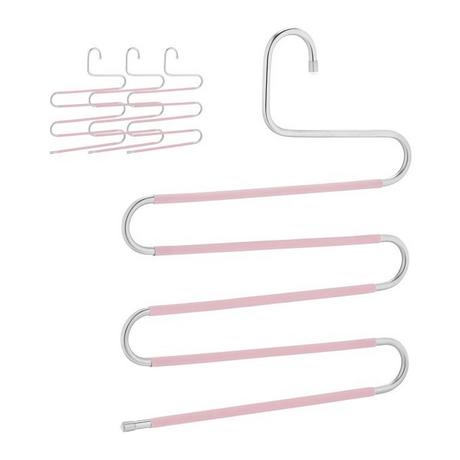 Northix Ensemble de 4 cintres pour pantalons multiples  