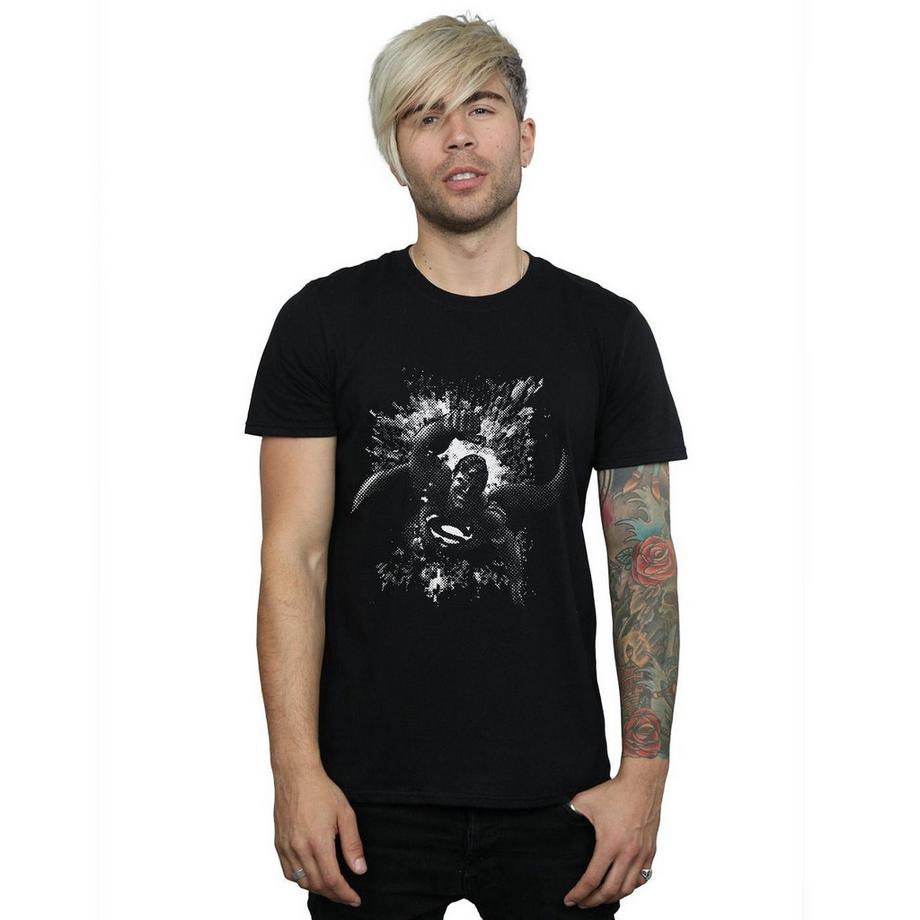 DC COMICS Superman Distressed Logo T-Shirt  